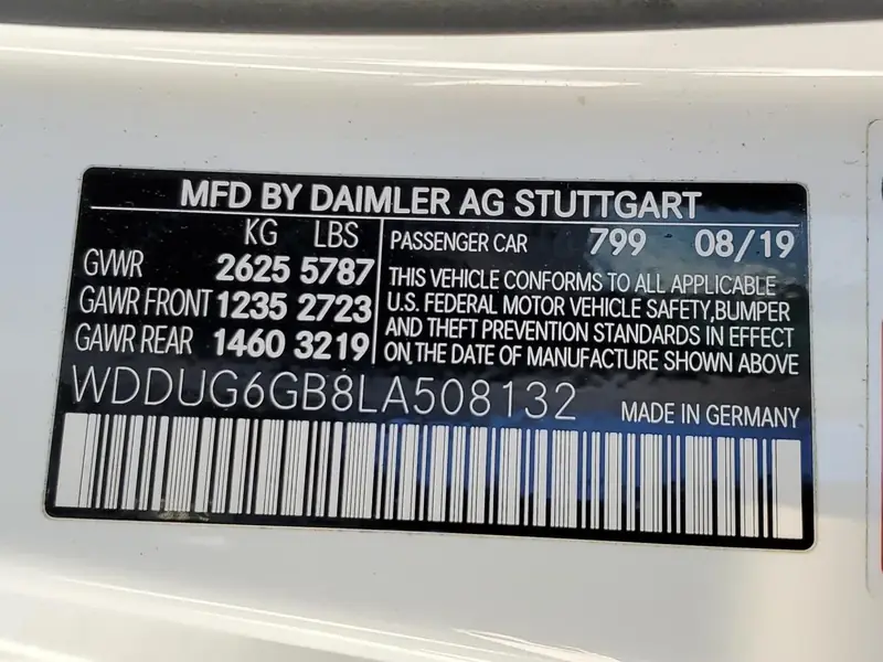    WDDUG6GB8LA508132